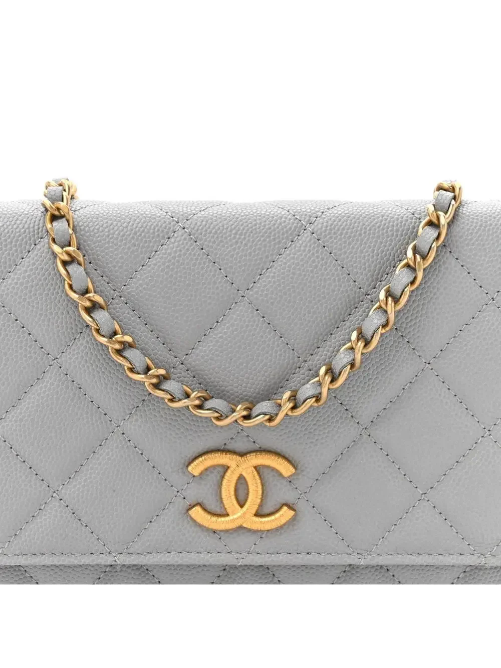 Chanel Caviar Quilted Textured Cc #324177C29B